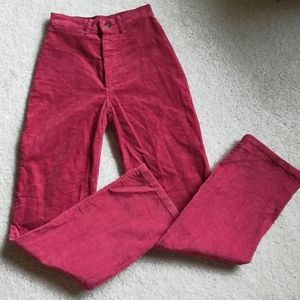 Vintage 80's Body Lingo high waisted corduroy jean